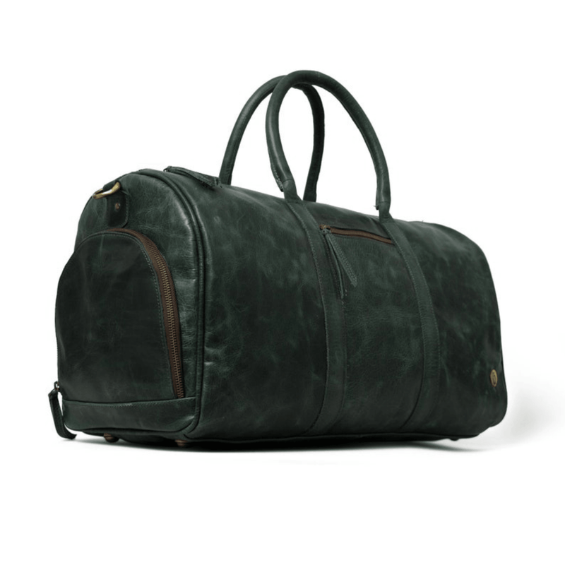 Indian Elite Voyager Duffle with Shoe Compartment - Leather Shop Factory