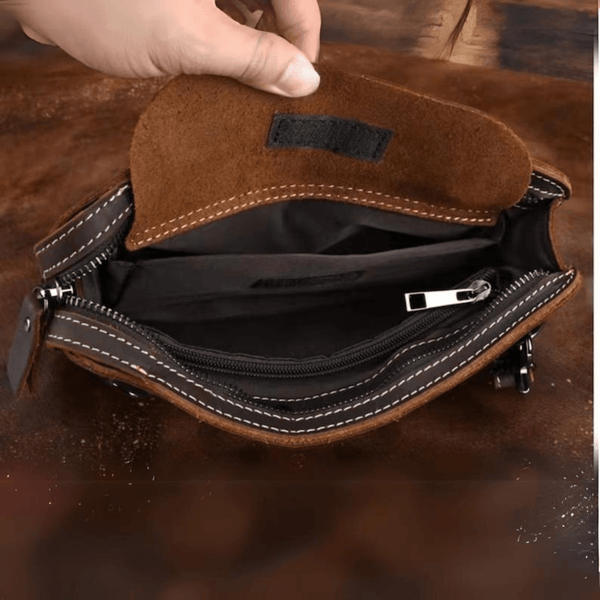 Men's Leather Clutch Bags - Leather Shop Factory