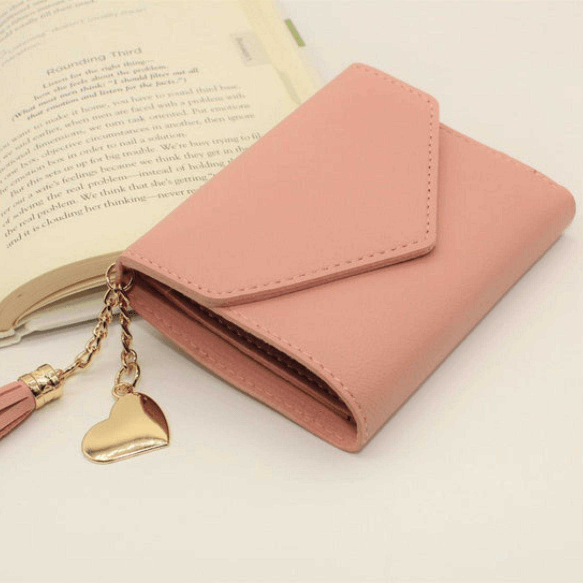 Heart Tag with PU Leather Tassel - Leather Shop Factory