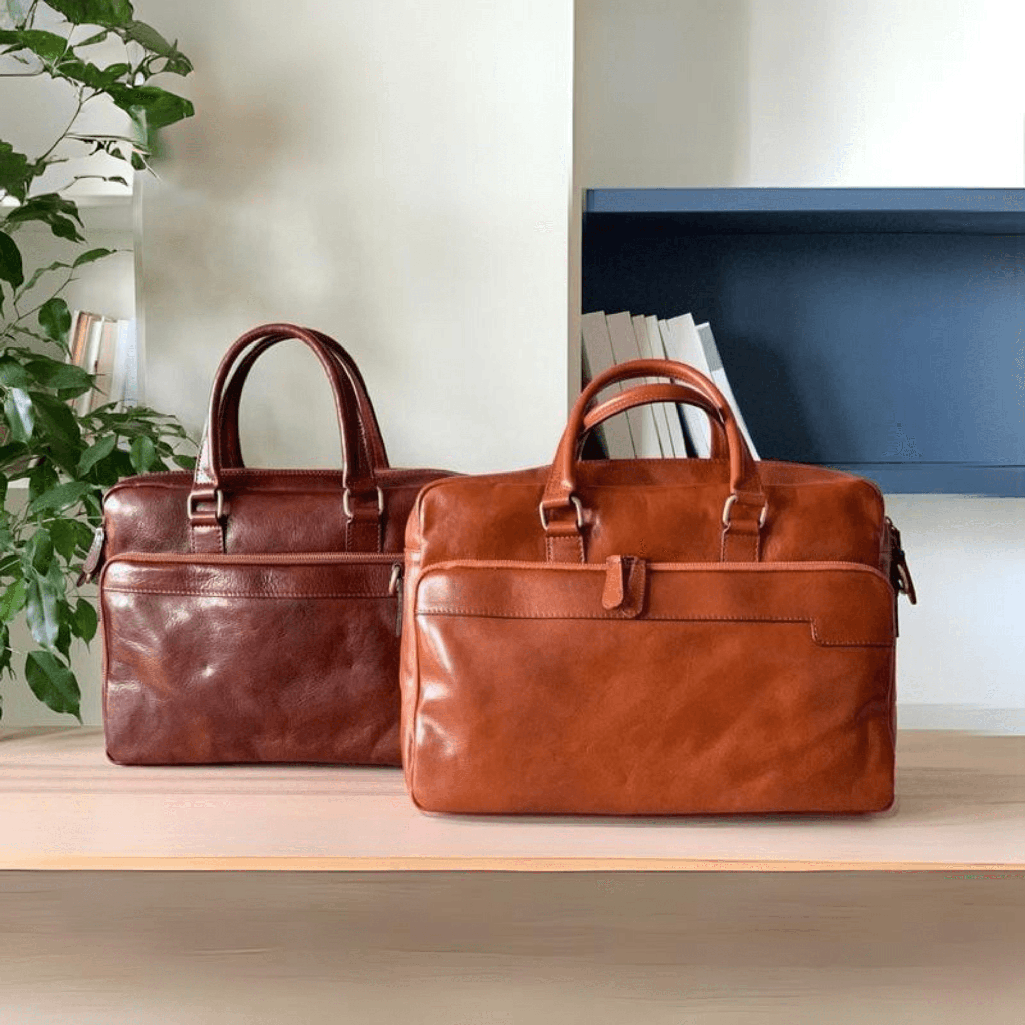 Classic Artisan Laptop Bag - Leather Shop Factory