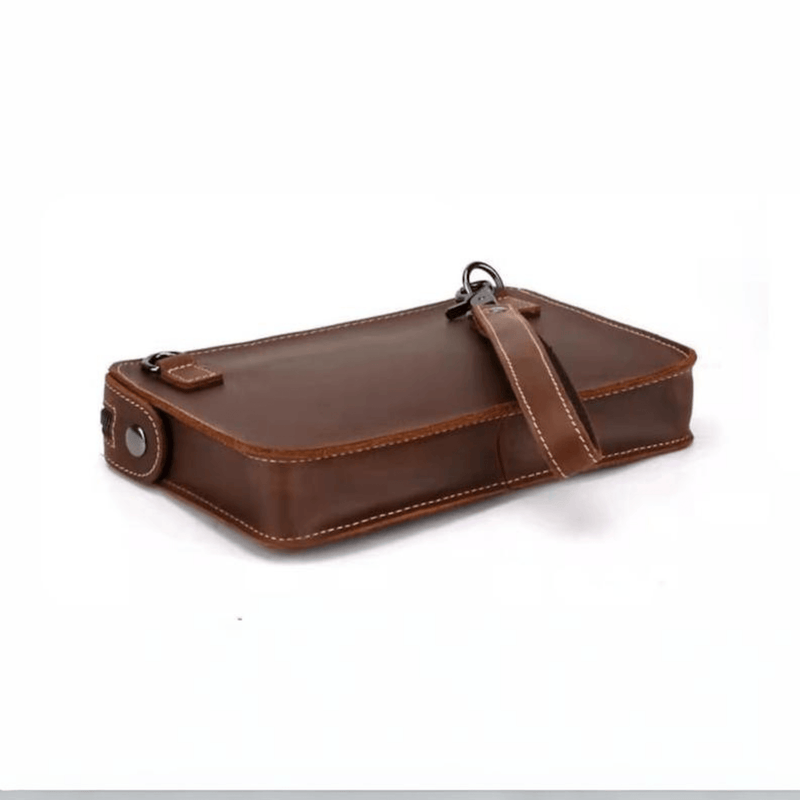 Men's Leather Clutch Bags - Leather Shop Factory