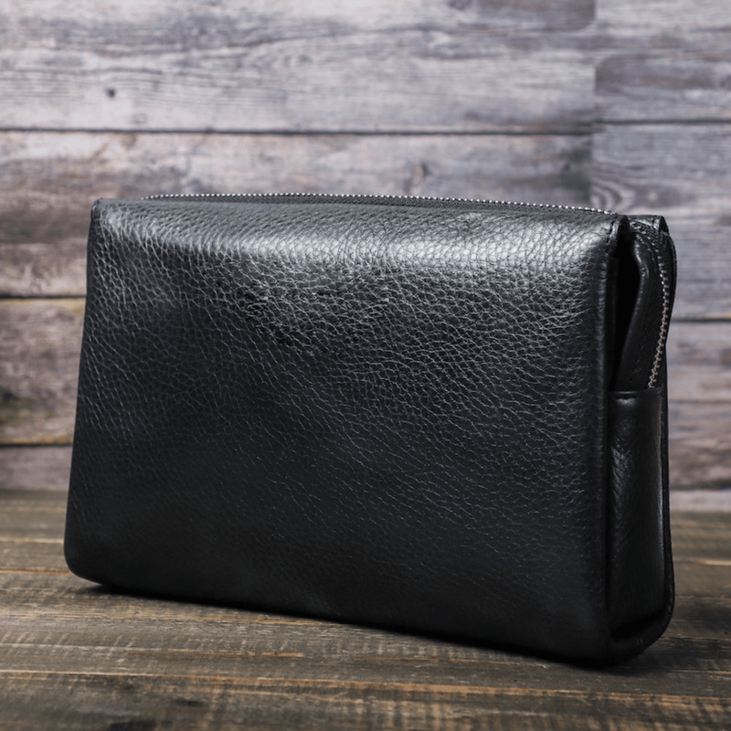Clutch Pouch Large Capacity Wallet Bag Purse - Leather Shop Factory