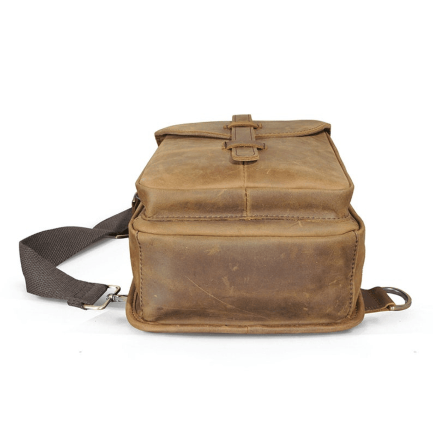 The Urban Adventurer's Leather Sling Bag - Stylish & Practical - Leather Shop Factory