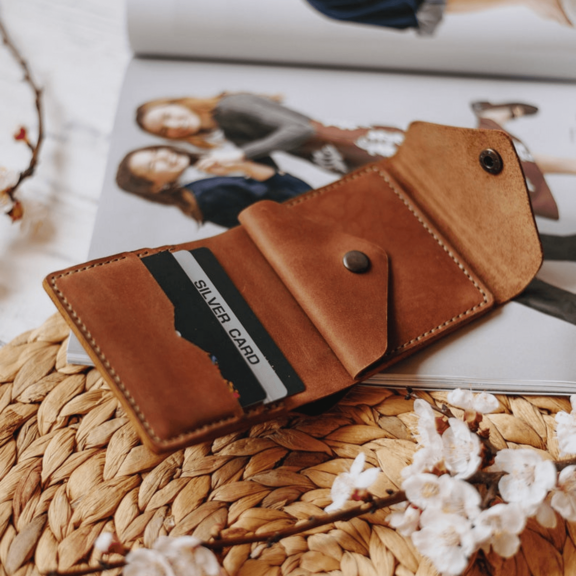 Cash Envelope Leather Wallet - Leather Shop Factory