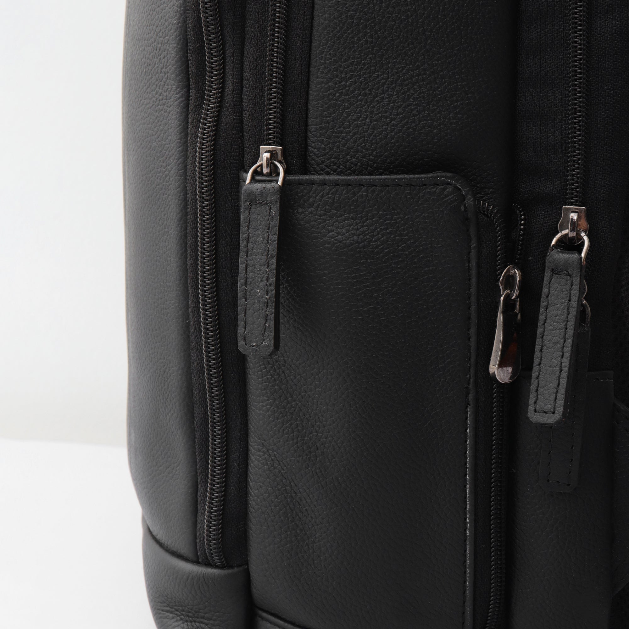 Executive Leather Backpack - Contemporary Design Meets Professional Functionality