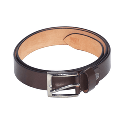 Full Grain Genuine Leather Belt For Mens Brown - Leather Shop Factory