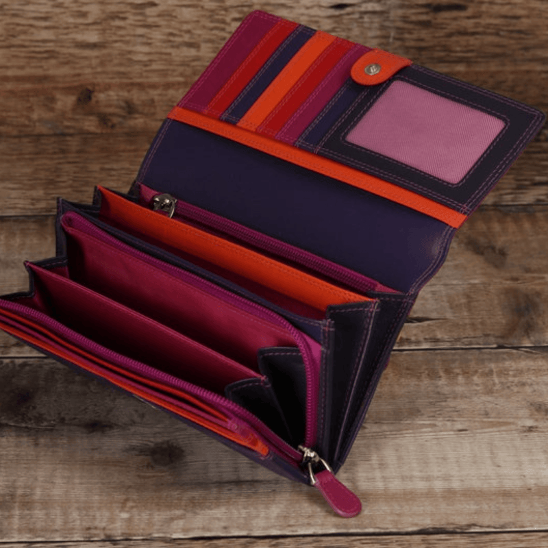 Women's Genuine Leather Wallet Gift For Her Mum - Leather Shop Factory