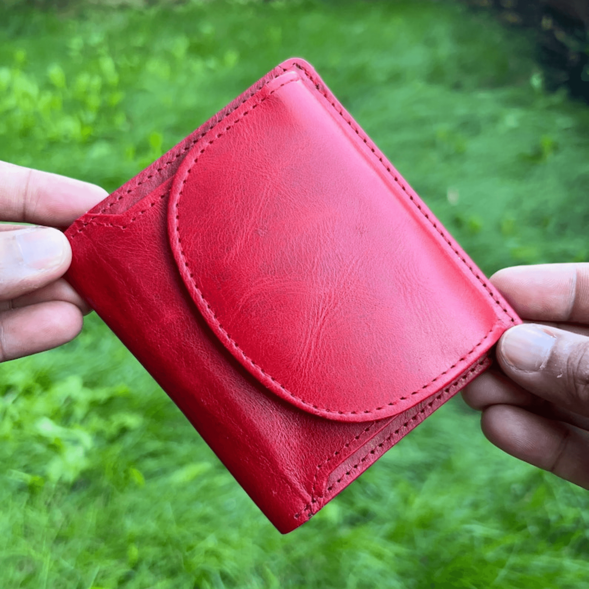 Minimalist leather wallet most practical - Leather Shop Factory