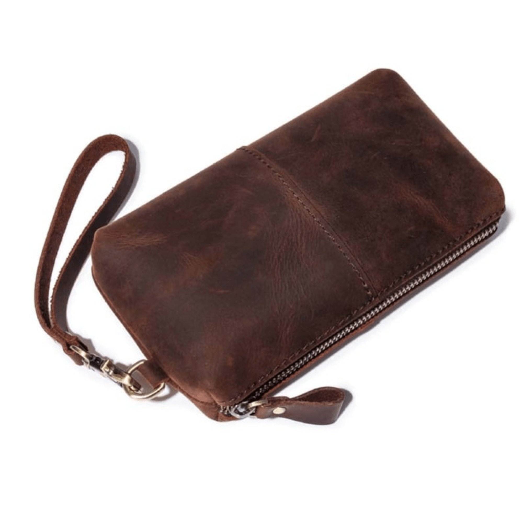 Black Money Clutch - Leather Shop Factory