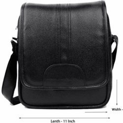 Vegan Leather Sling Bag - Leather Shop Factory