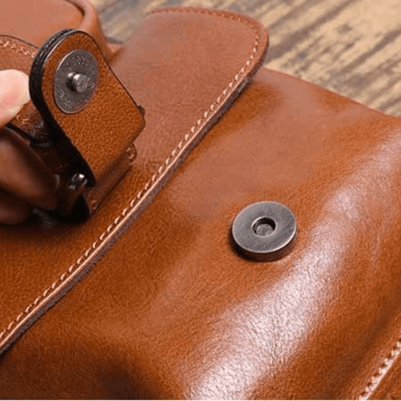 Leather Sling Bag for men - Leather Shop Factory