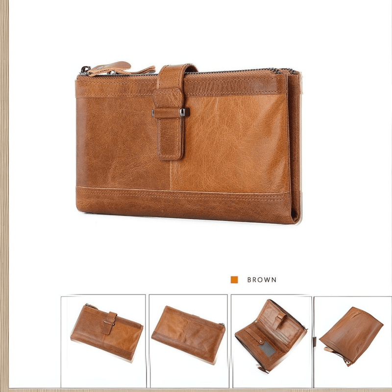 Leather Clutch Phone Case - Leather Shop Factory