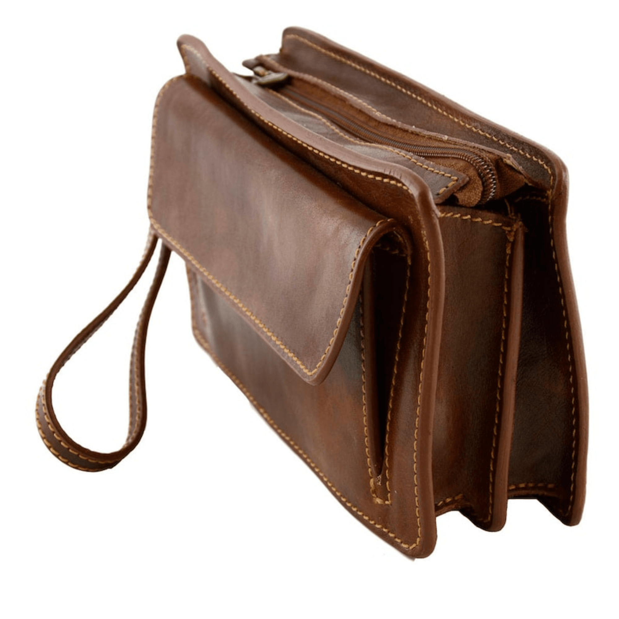 Genuine Leather Man Clutch - Leather Shop Factory