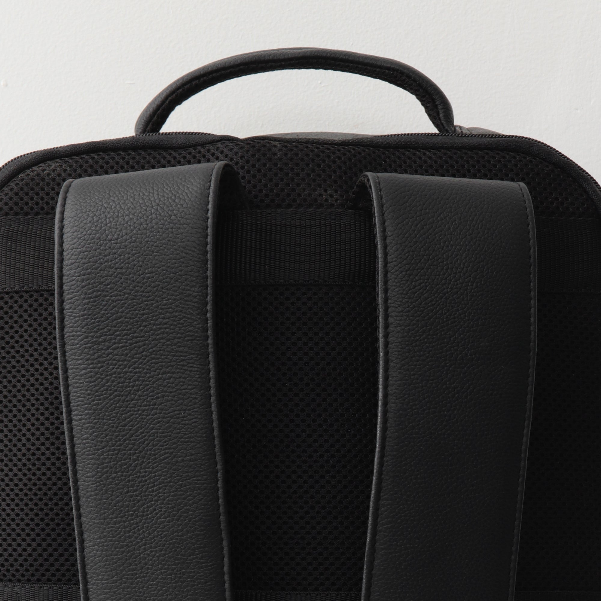 Executive Leather Backpack - Contemporary Design Meets Professional Functionality