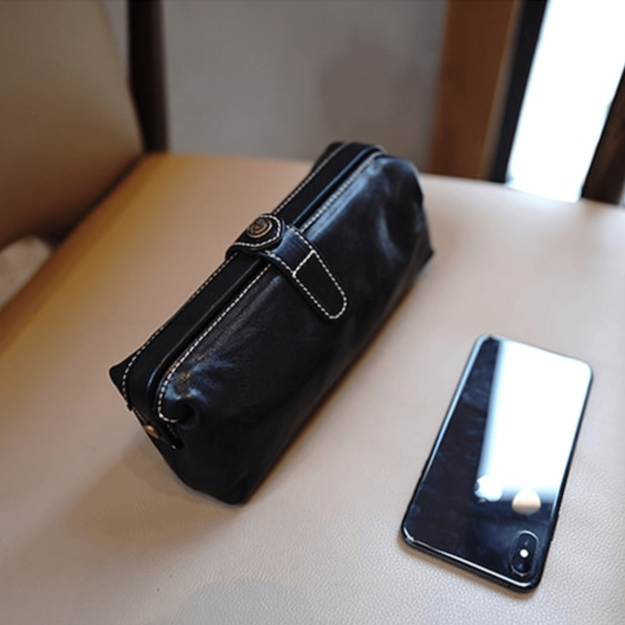 Timeless Elegance Clutch - Leather Shop Factory