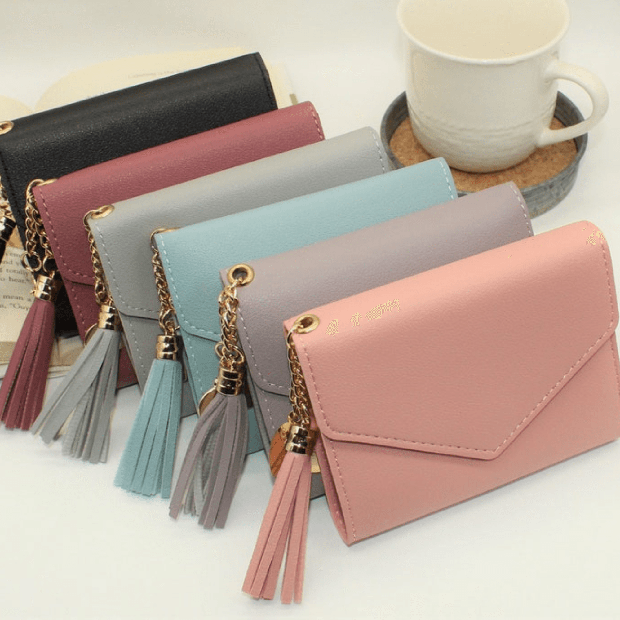 Heart Tag with PU Leather Tassel - Leather Shop Factory