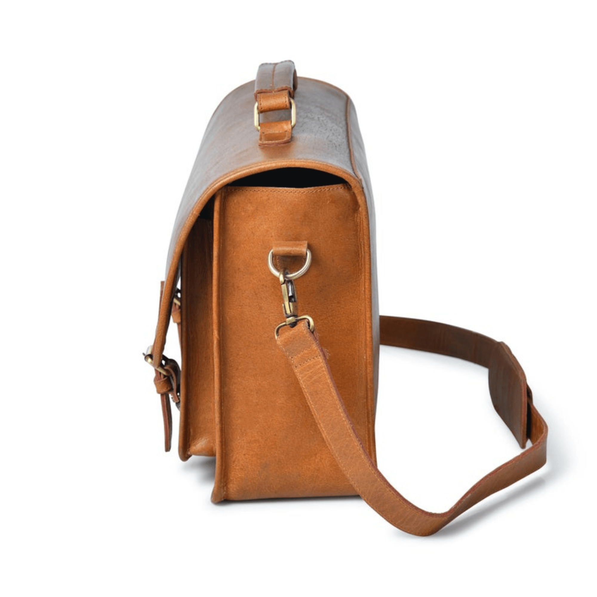 Classic Urban Messenger Laptop Bag - Leather Shop Factory