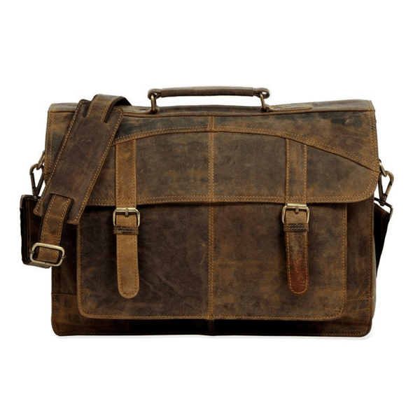 Classic Indian Leather Messenger - Leather Shop Factory
