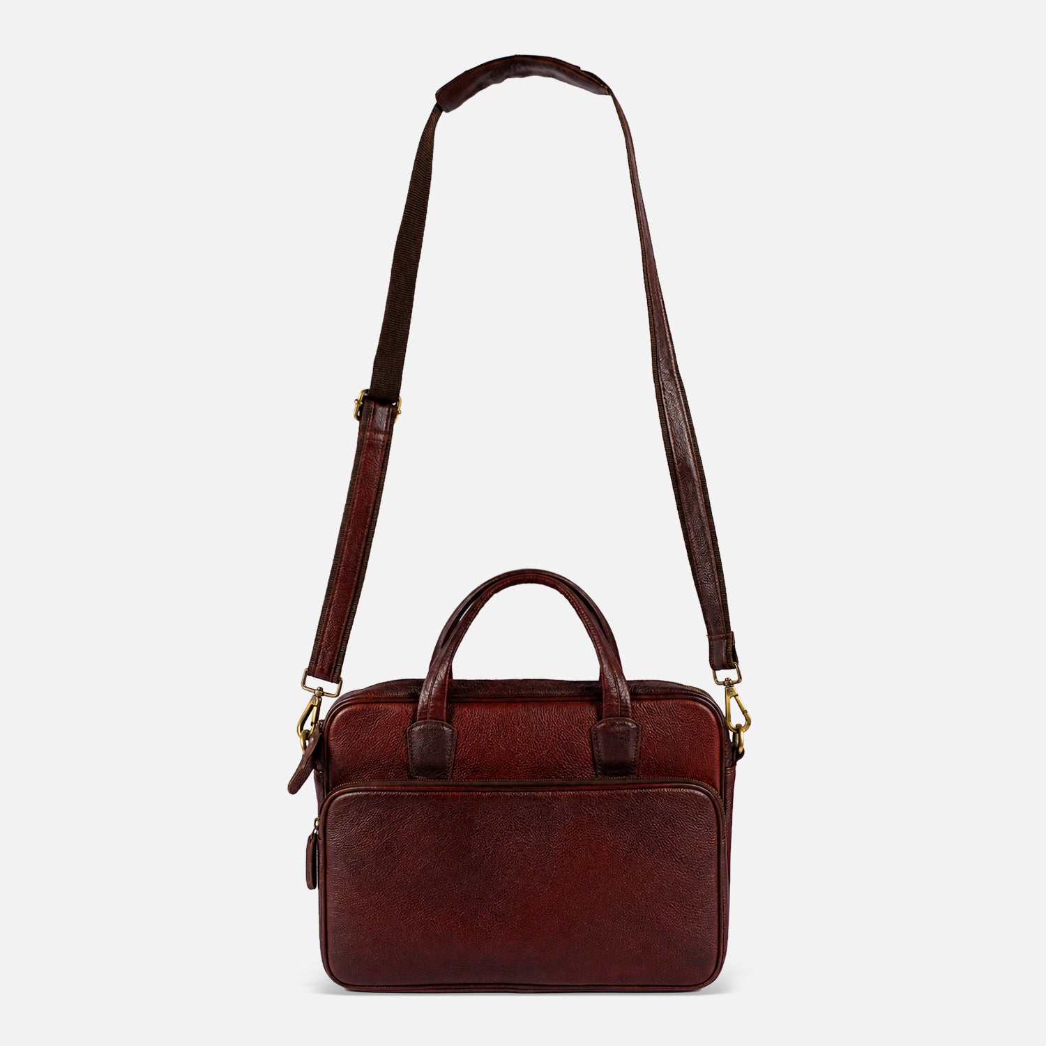 Mac Vault LAPTOP BAG — BROWN