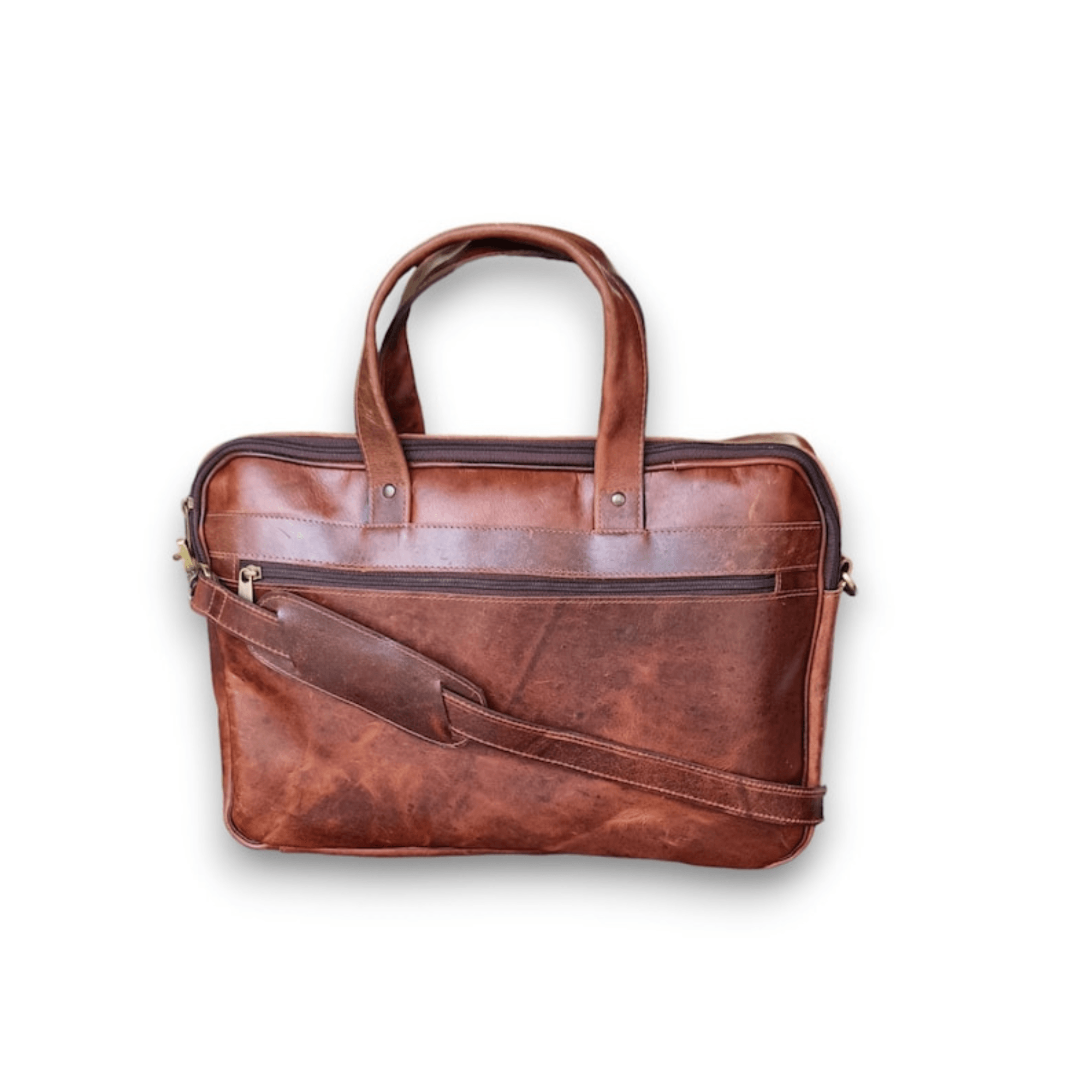 Leather computer bag - Leather Shop Factory