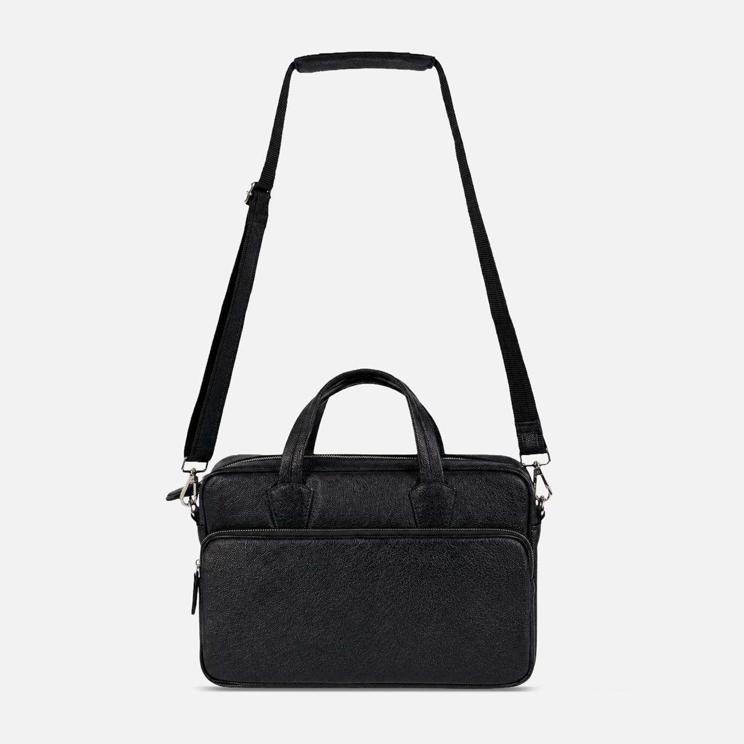 CADEN LAPTOP BAG — BLACK