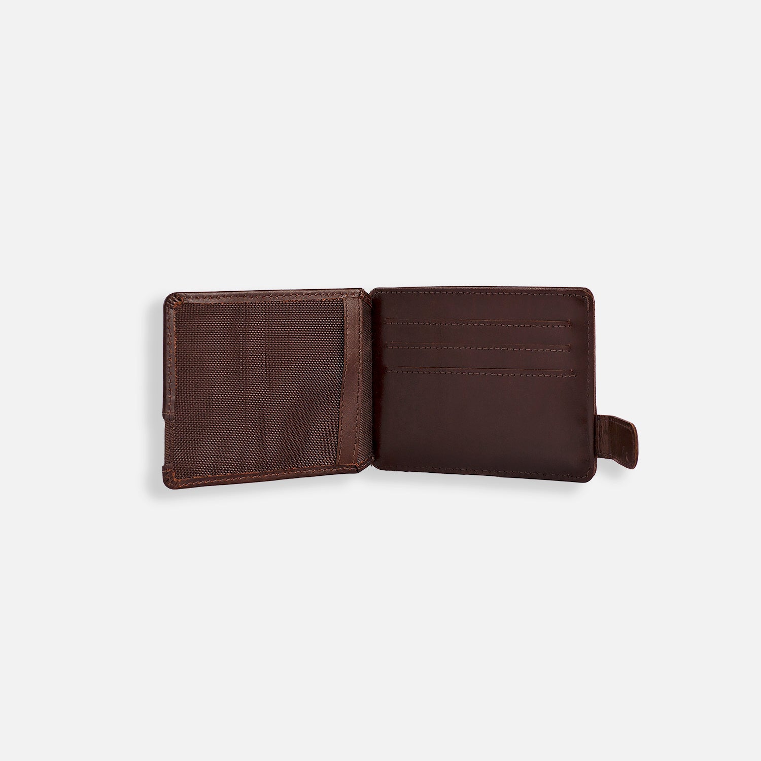 CALLOW WALLET — DARK BROWN