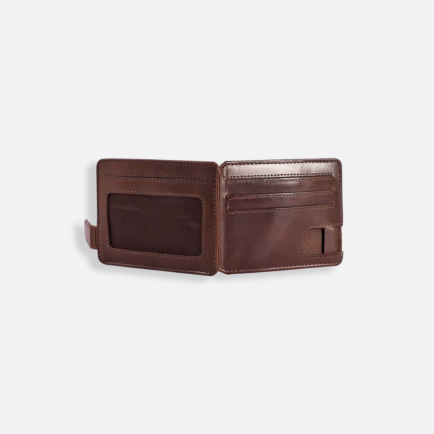 CALLOW WALLET — DARK BROWN