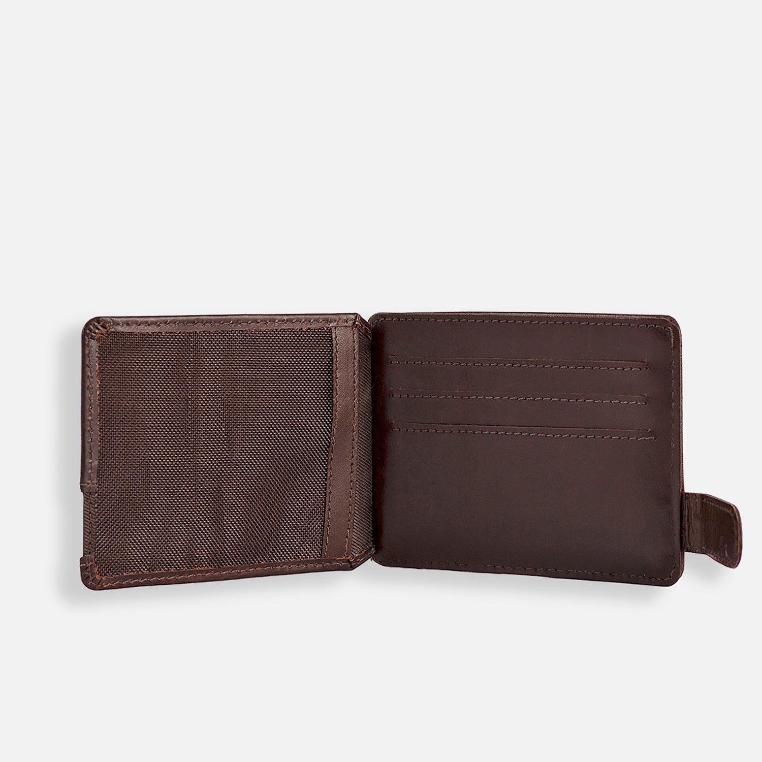 CALLOW WALLET — DARK BROWN