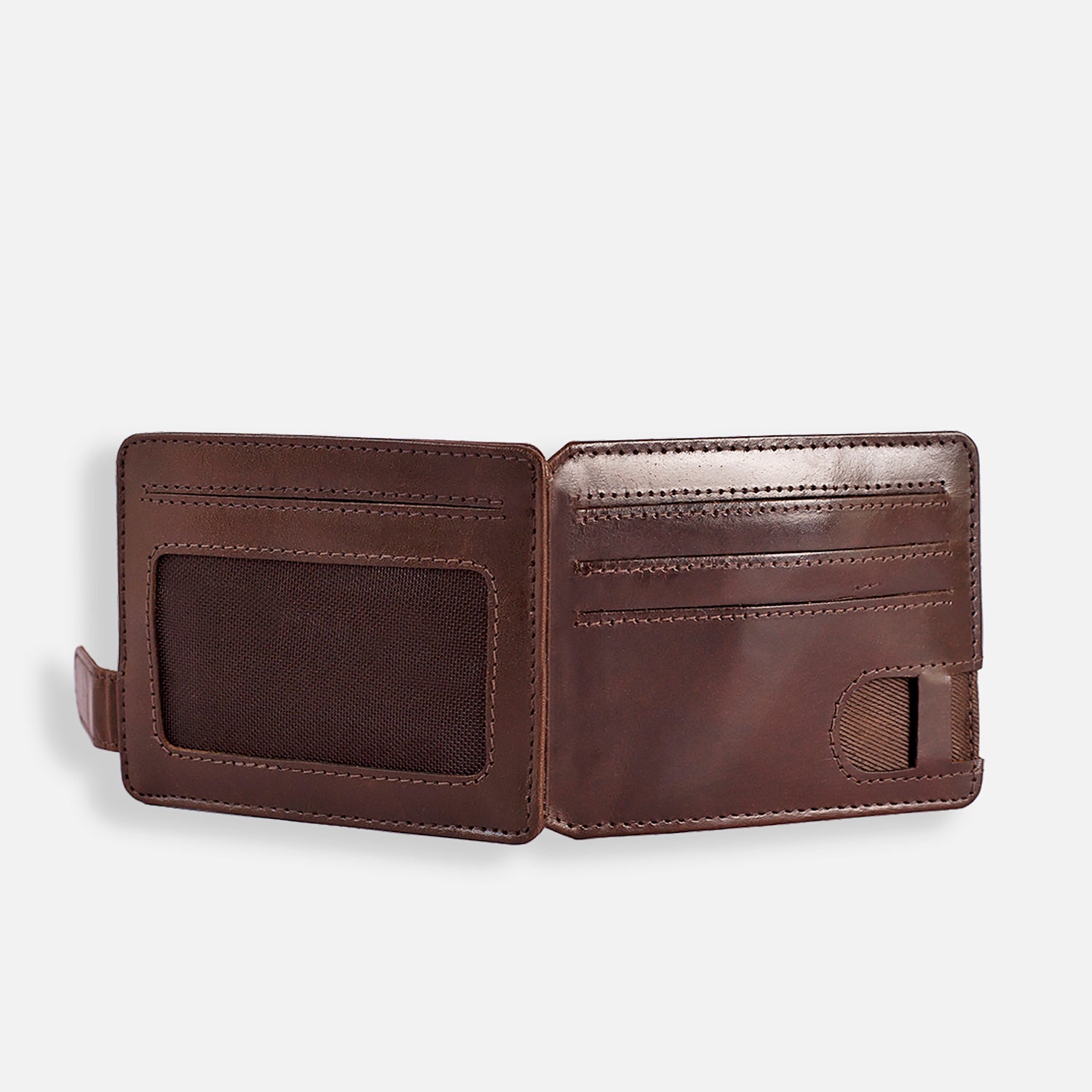 CALLOW WALLET — DARK BROWN