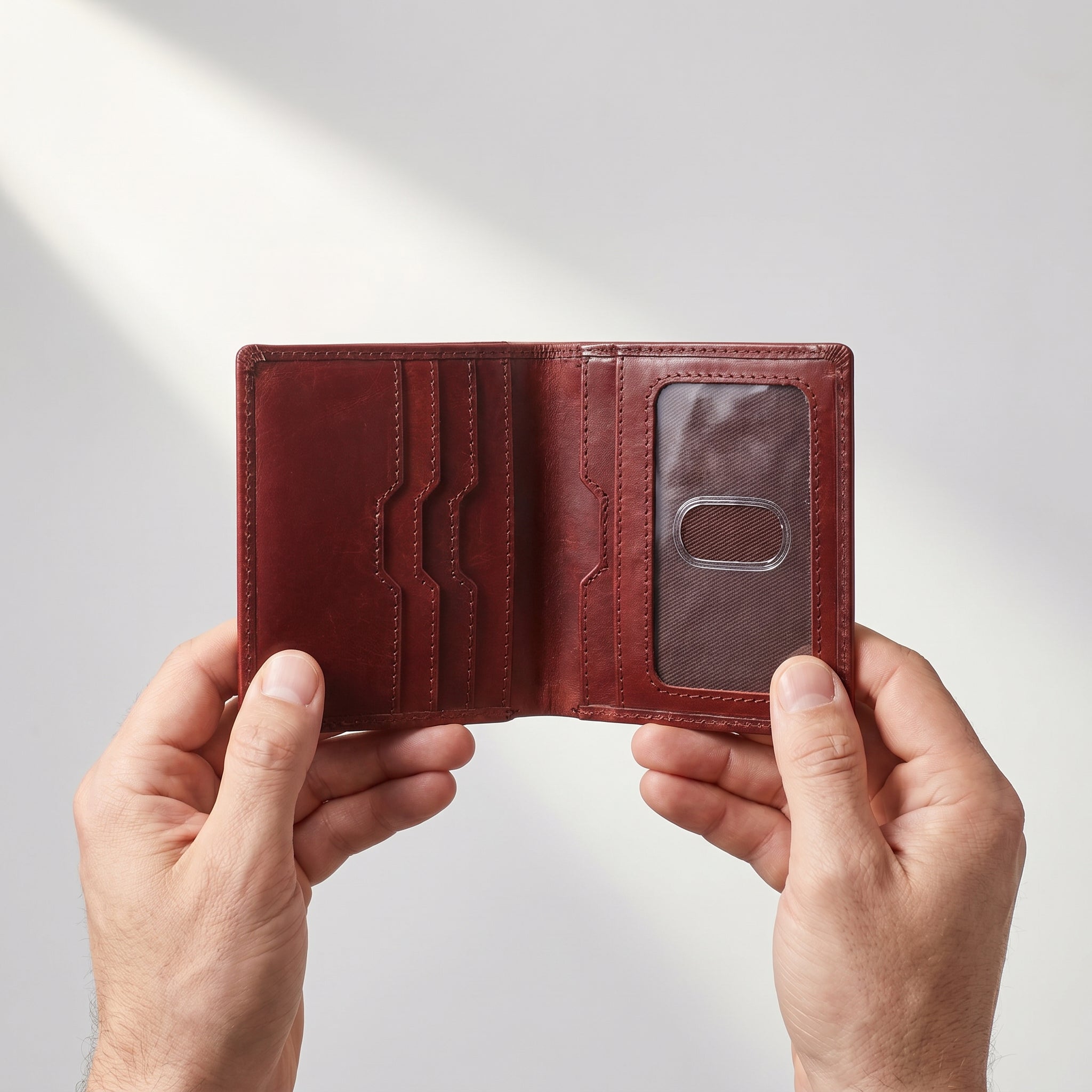 FENN WALLET — MAROON
