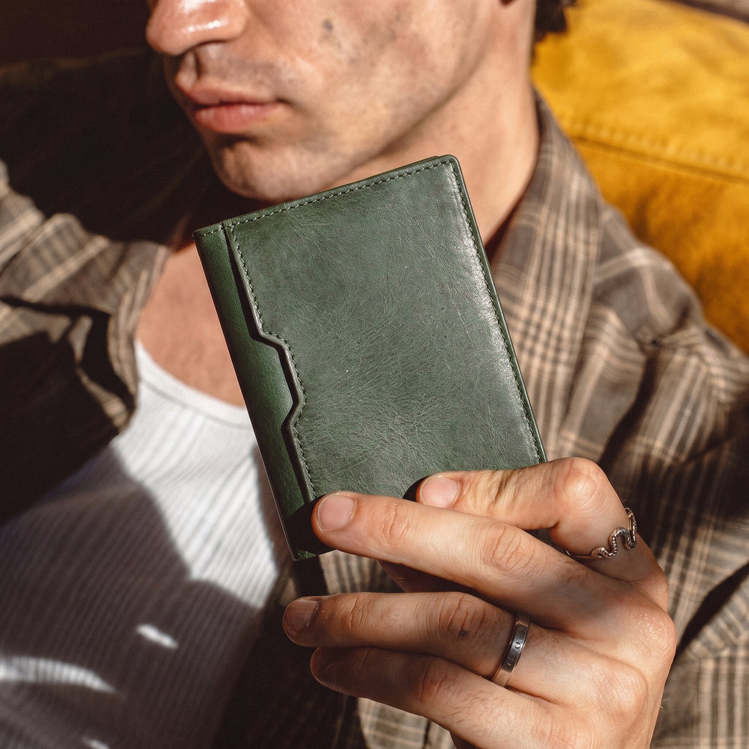 FENN WALLET — GREEN