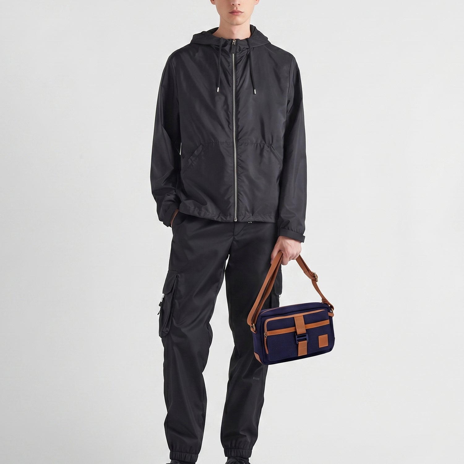 FLINT SLING BAG — NAVY