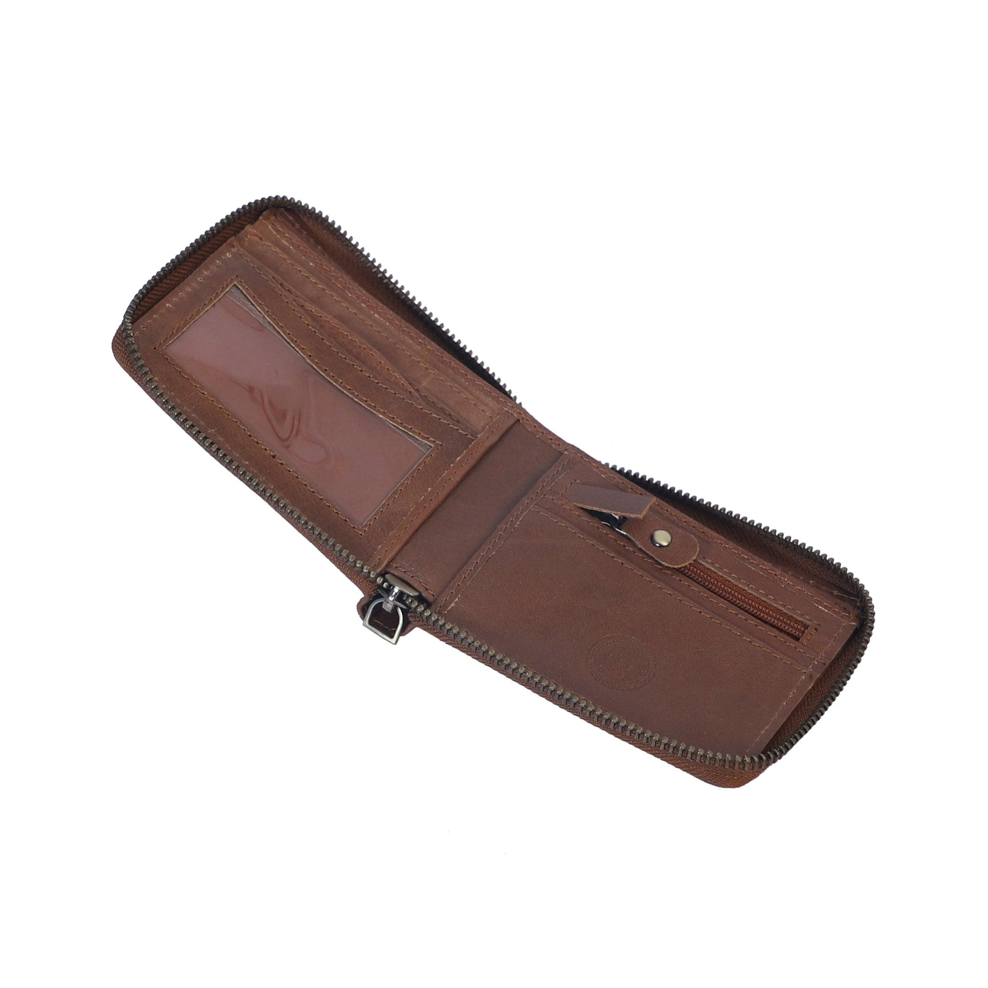 Elegant Indian Leather Wallet - Leather Shop Factory