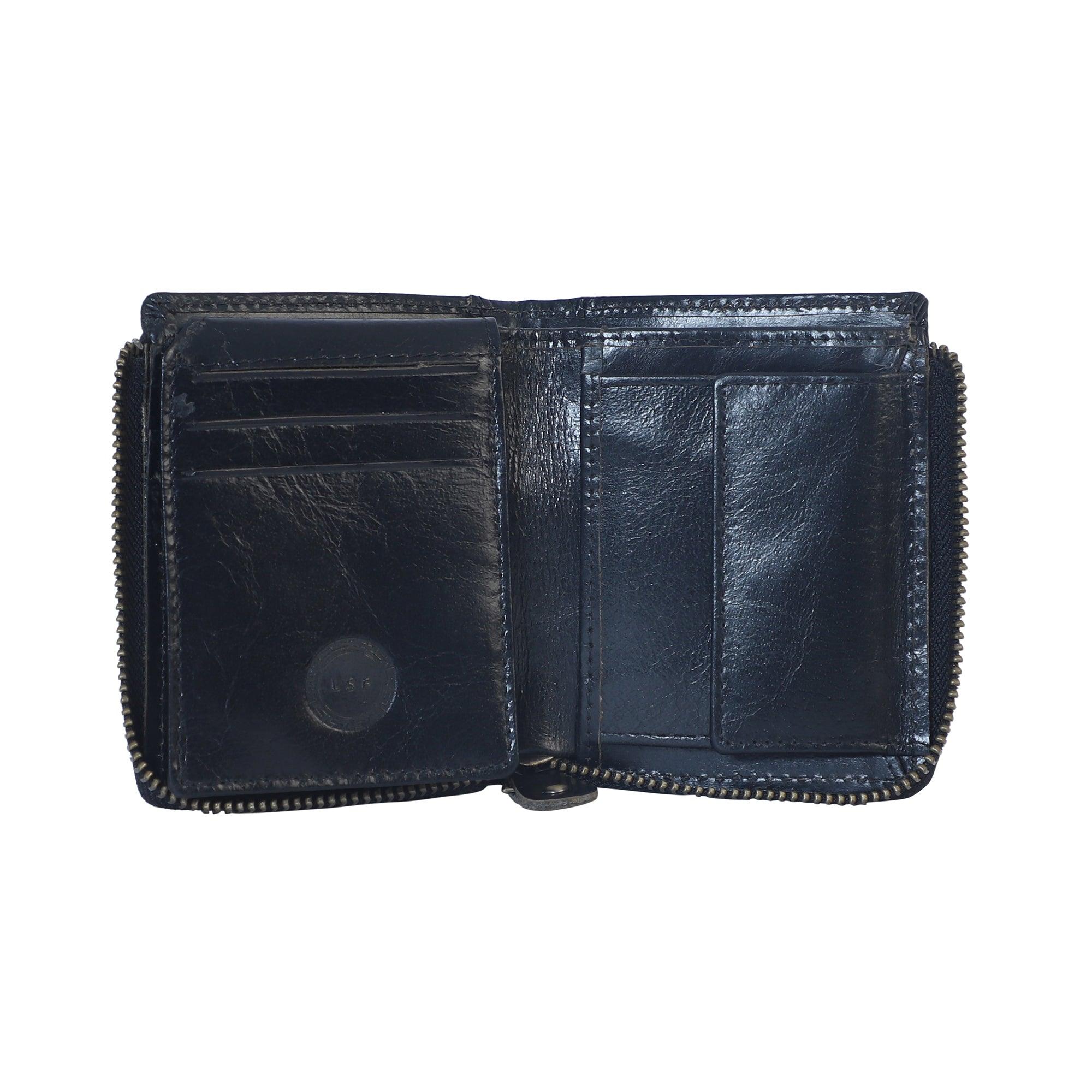 Elevated Indian Leather Classic Wallet - Leather Shop Factory