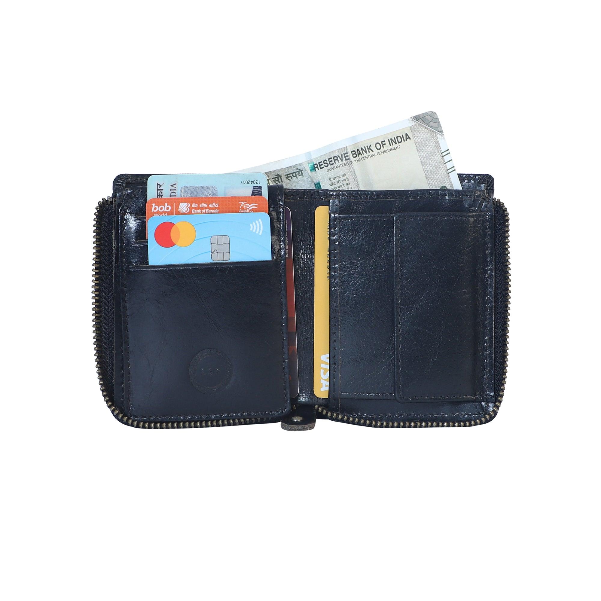 Elevated Indian Leather Classic Wallet - Leather Shop Factory