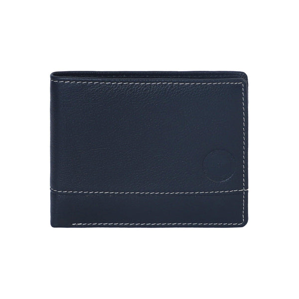 Modern Handcrafted Azure Elegance Wallet