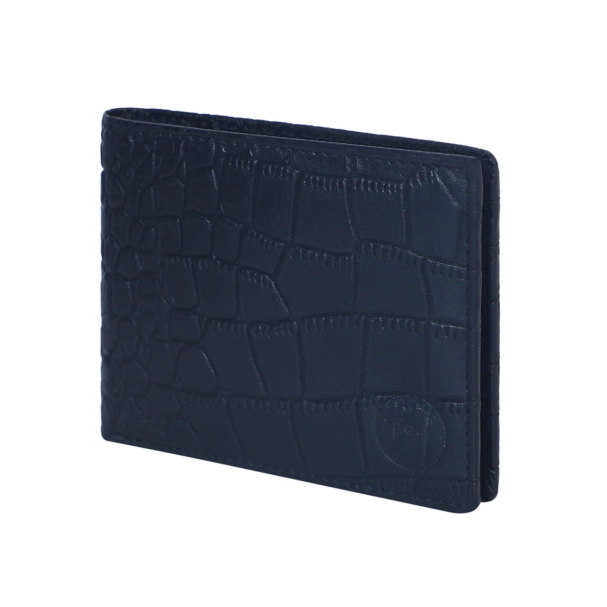 Bifold Croc Wallet - Leather Shop Factory