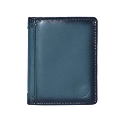Bifold DD Verticle Flap Green - Leather Shop Factory