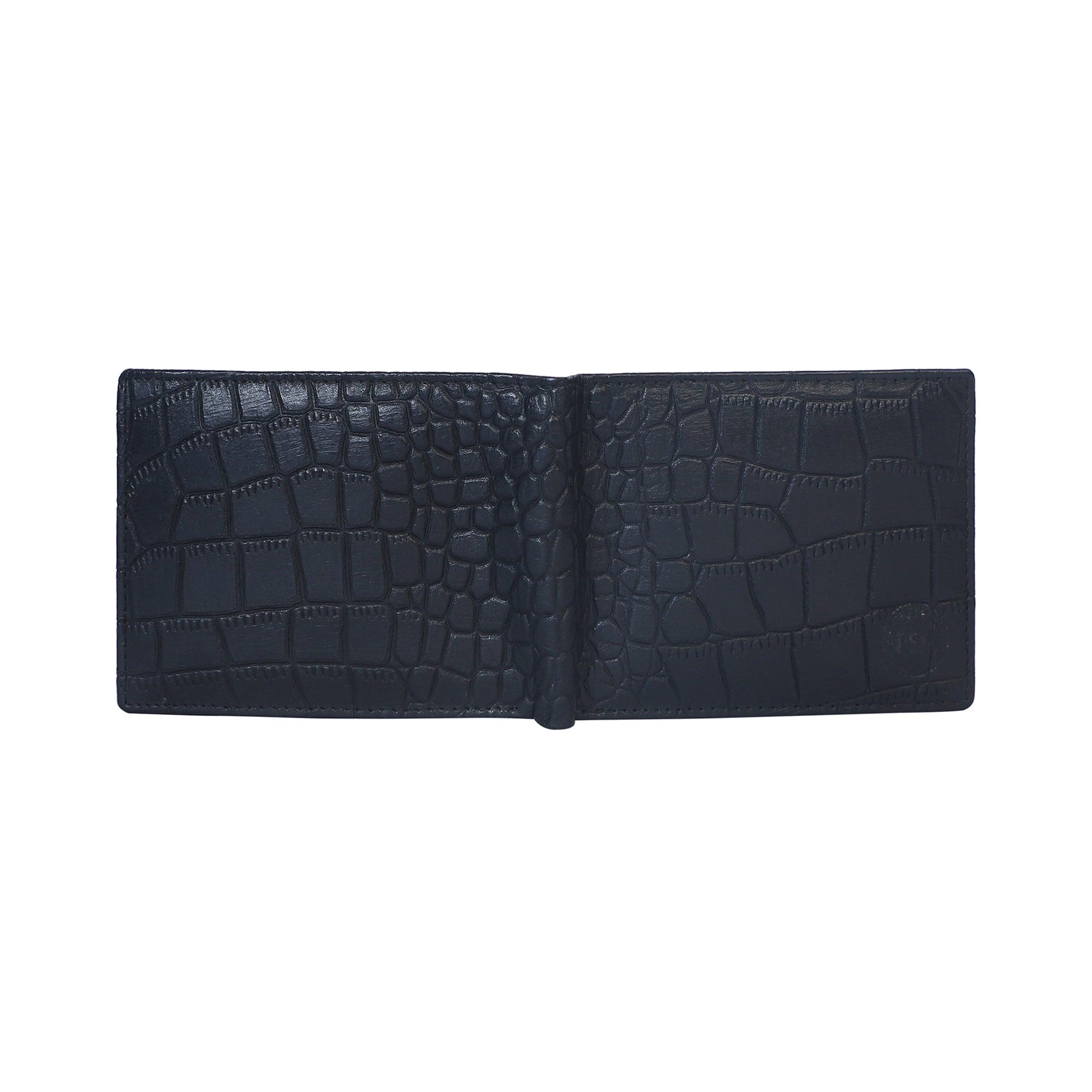 Bifold Croc Wallet - Leather Shop Factory