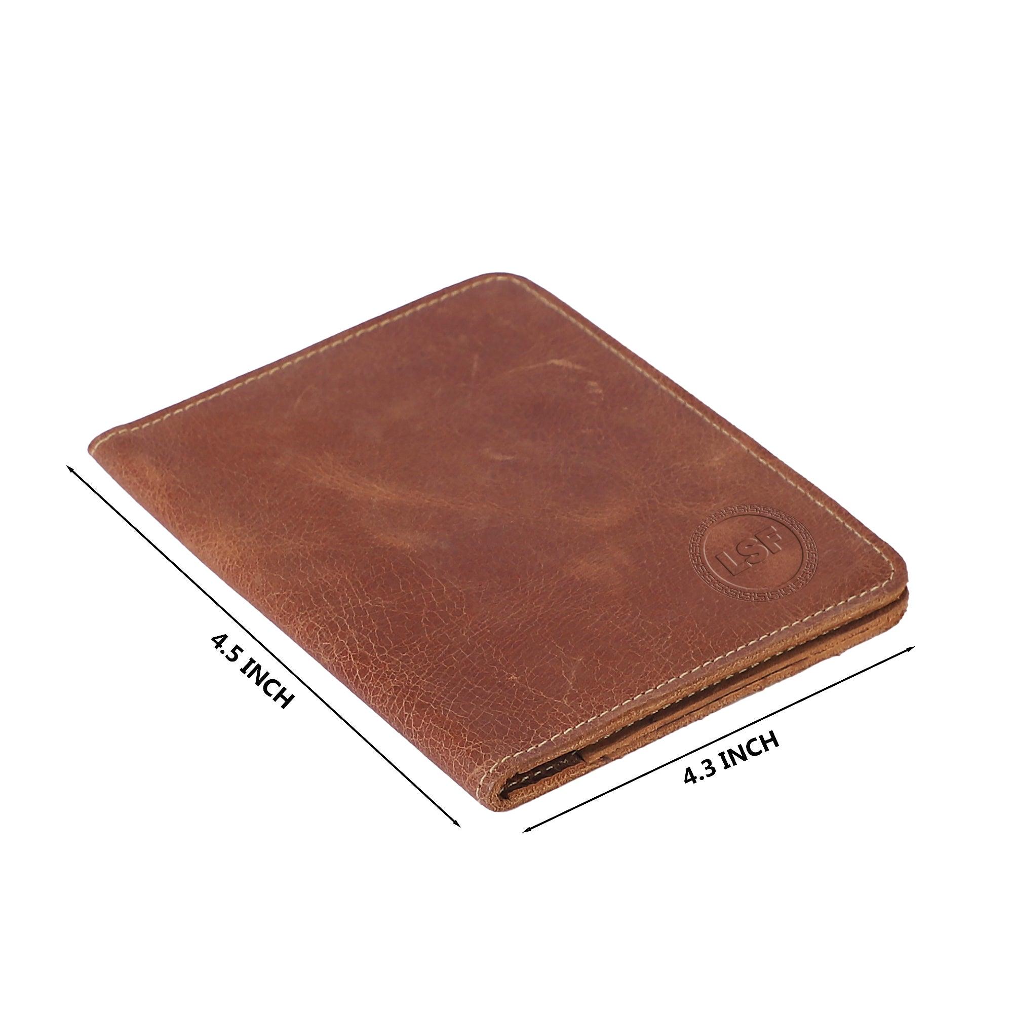 RAWHYD FULL GRAIN LEATHER LONG BIFOLD WALLET - Leather Shop Factory