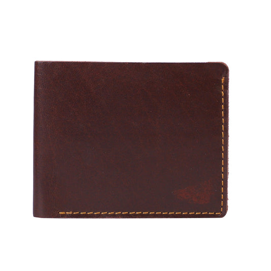 Trendy Brown Genuine Leather Wallet - Leather Shop Factory