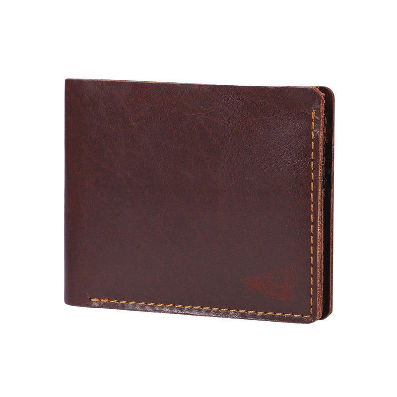 Trendy Brown Genuine Leather Wallet - Leather Shop Factory