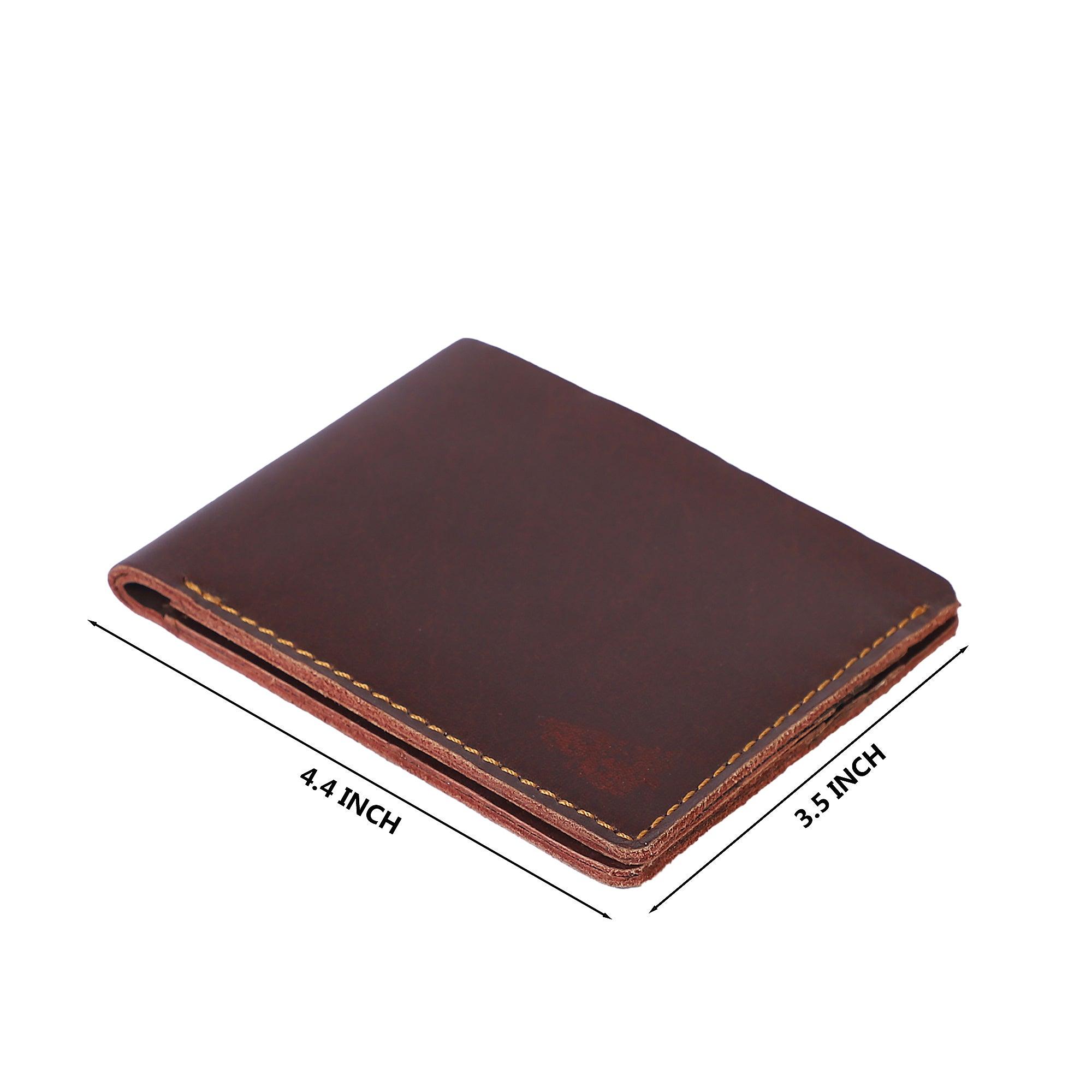 Trendy Brown Genuine Leather Wallet - Leather Shop Factory