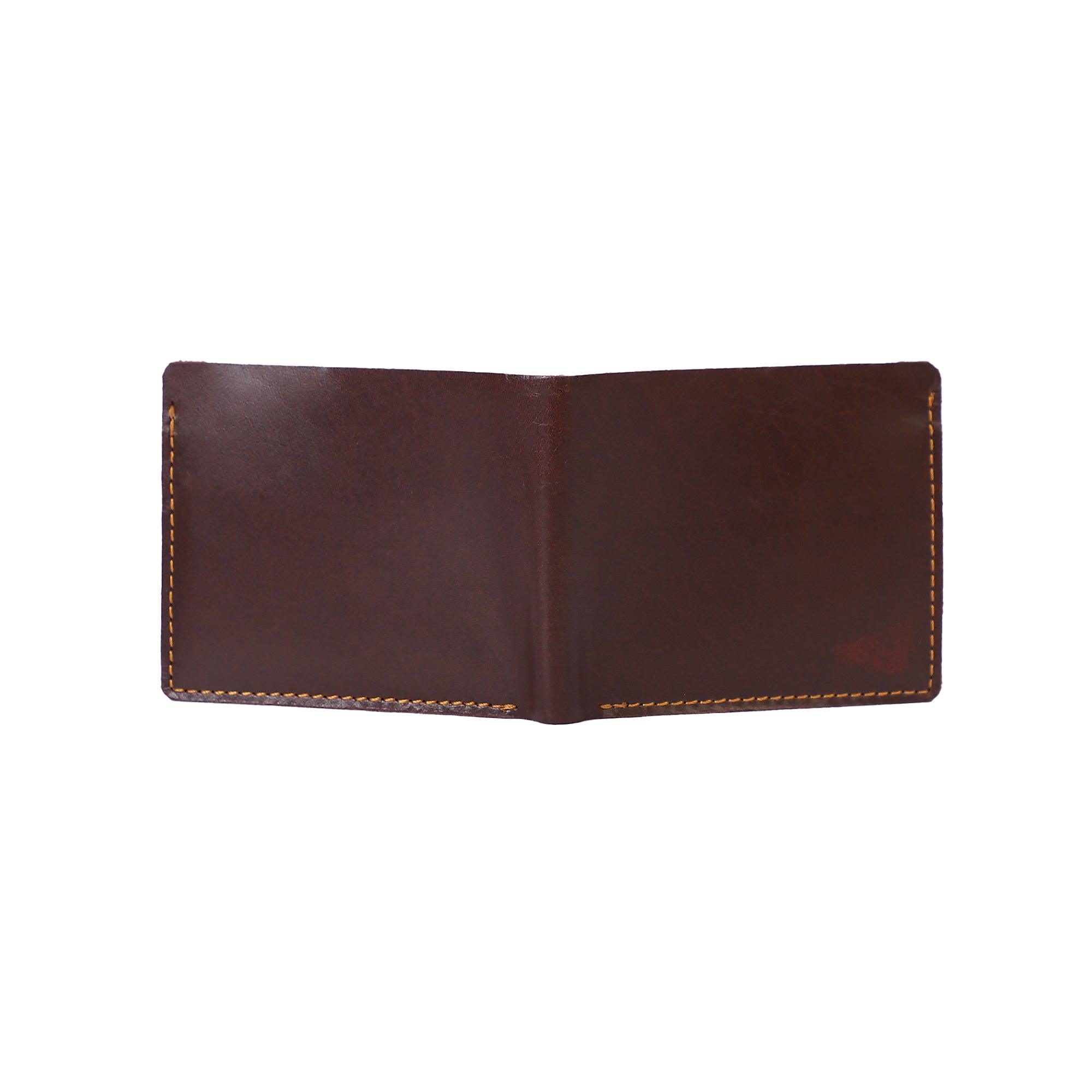 Trendy Brown Genuine Leather Wallet - Leather Shop Factory