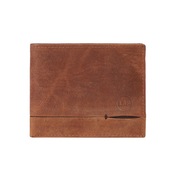 Party Brown Genuine Leather Wallet