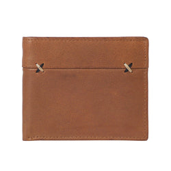 Men Casual Solid Genuine Leather Wallet - Leather Shop Factory