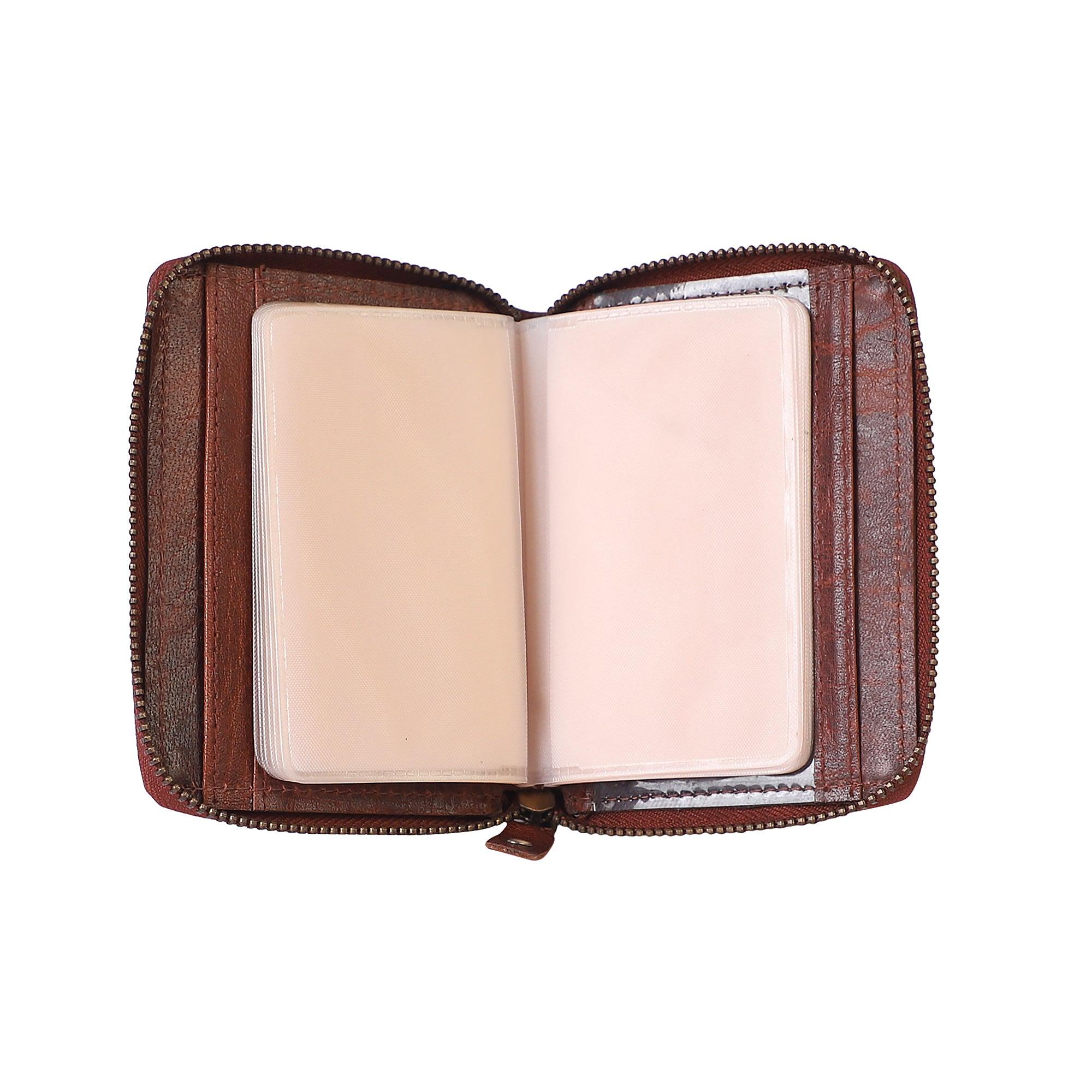 Leather Shop Factory's Versatile Designer Wallet - Leather Shop Factory