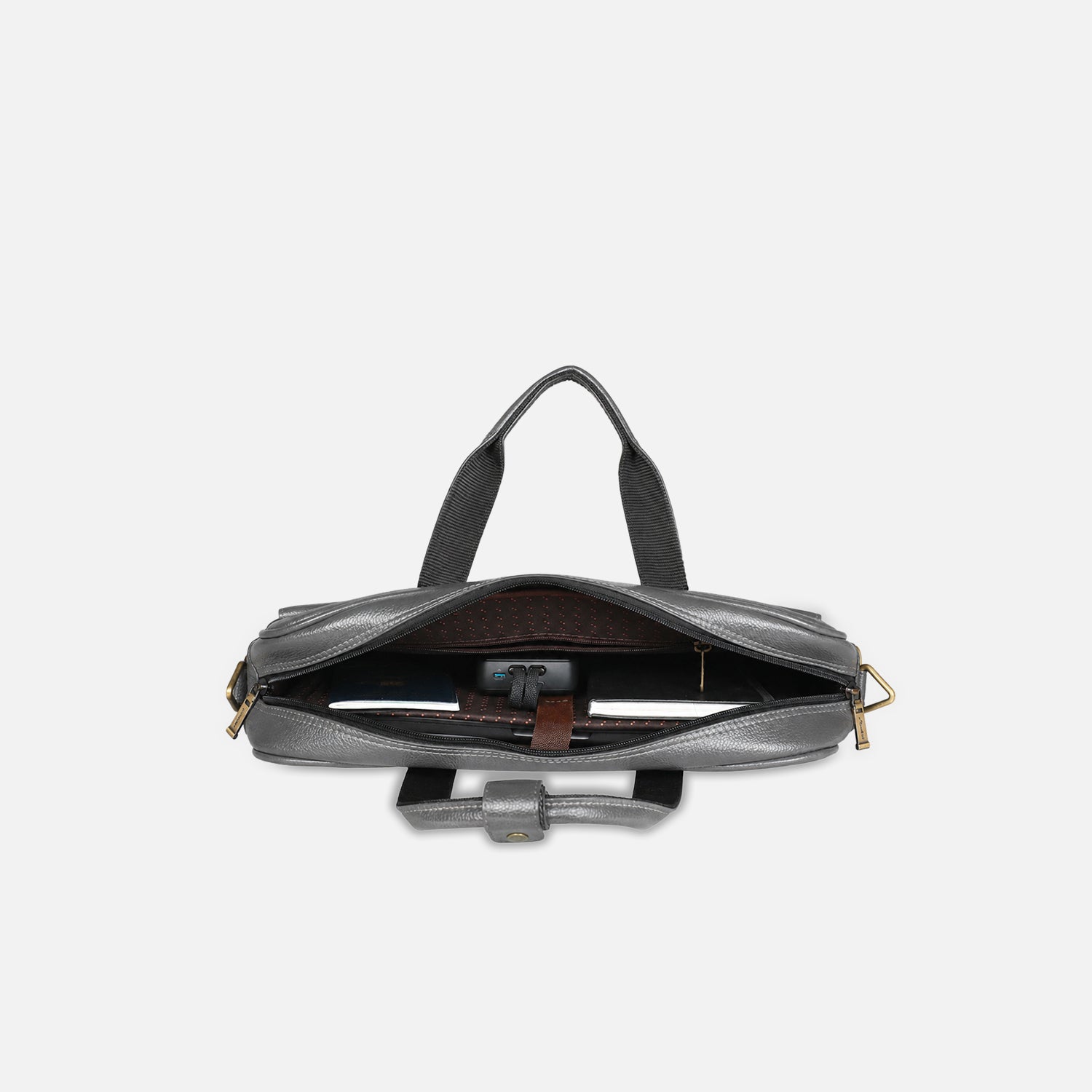 RECTOR LAPTOP BAG — GREY
