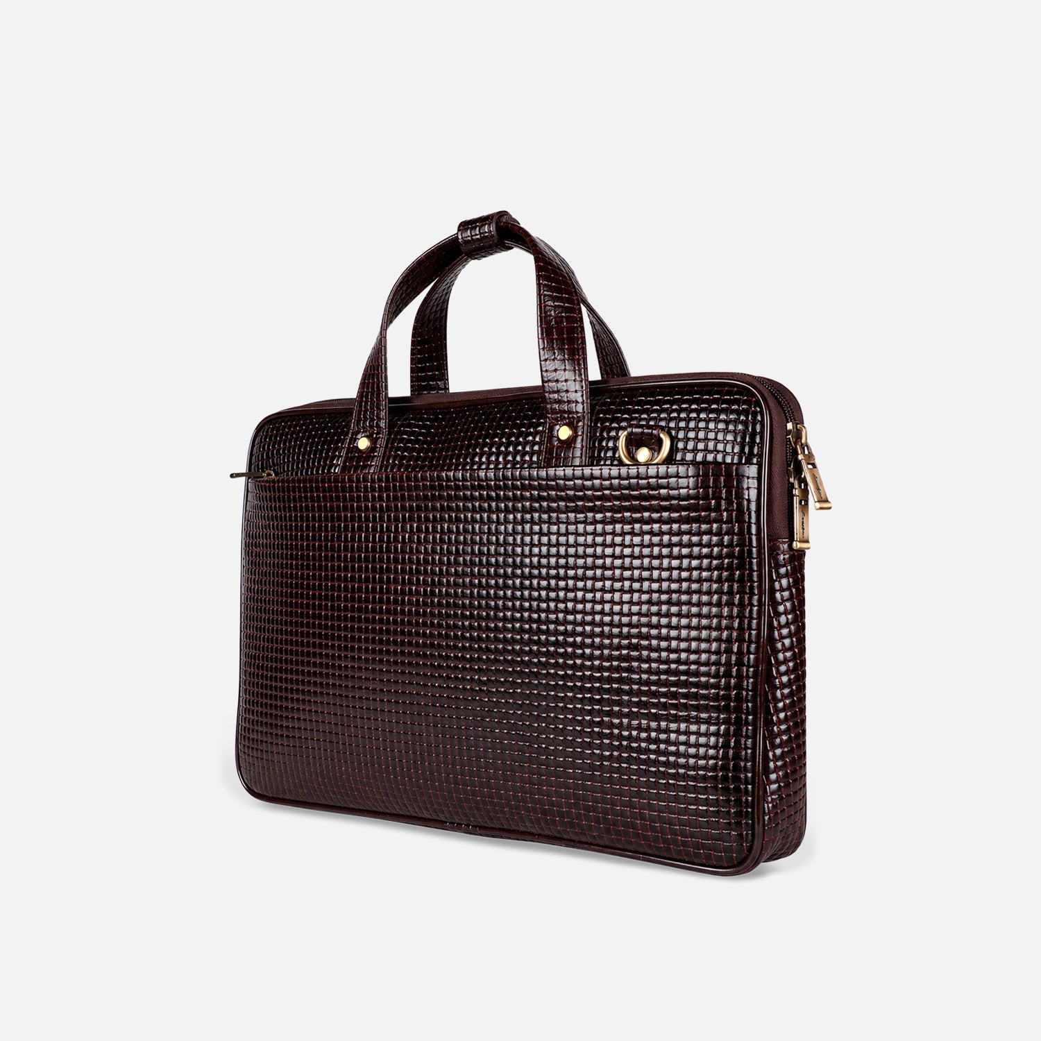 CORVUS LAPTOP BAG - Brown - Leather Shop Factory