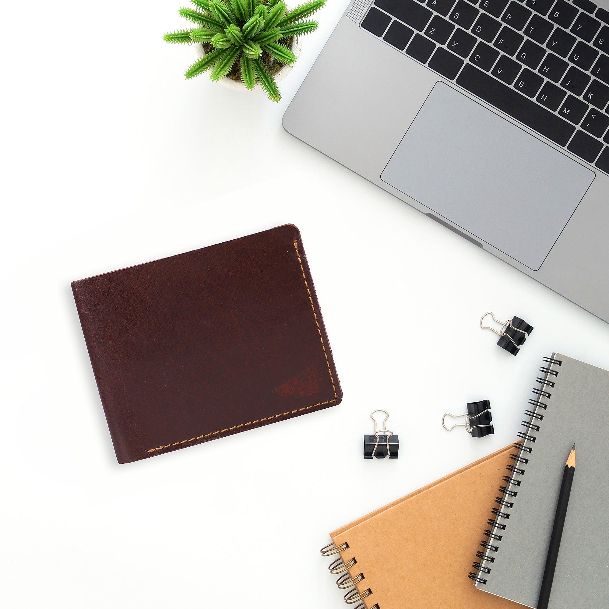 Trendy Brown Genuine Leather Wallet - Leather Shop Factory